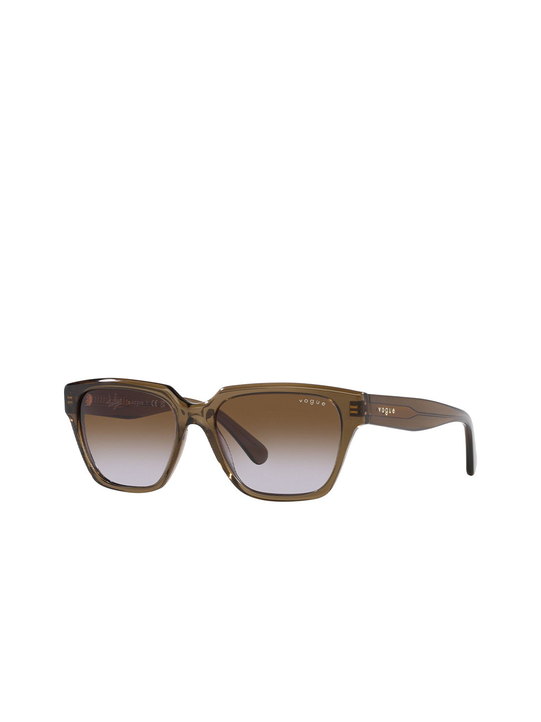 

vogue Women Lens & Rectangle Sunglasses With UV Protected Lens 8056597816908, Green
