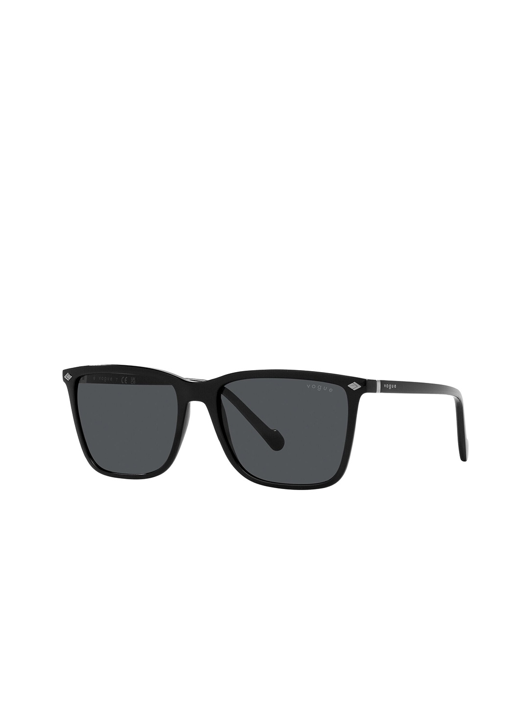 

Vogue Eyewear Men Uv Protected Grey Lens Pillow Sunglasses - 0 Vo5493 Sw44/8756, Black