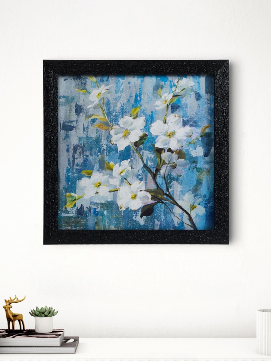 

Home Centre Pacific Aura Blue & White Flower Wall Photo Frames