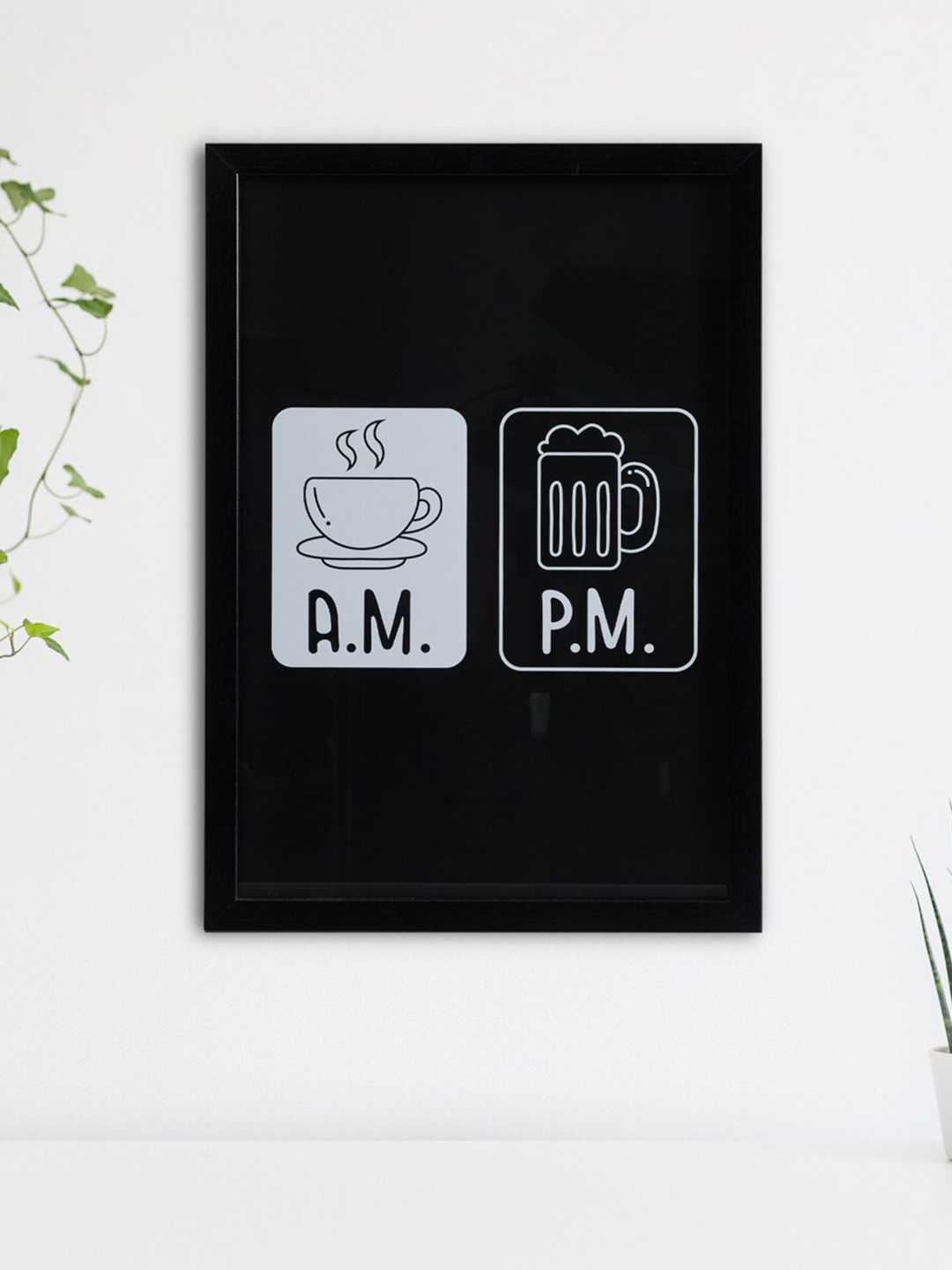 

Home Centre Spectrum Black & White Printed Wall Photo Frame