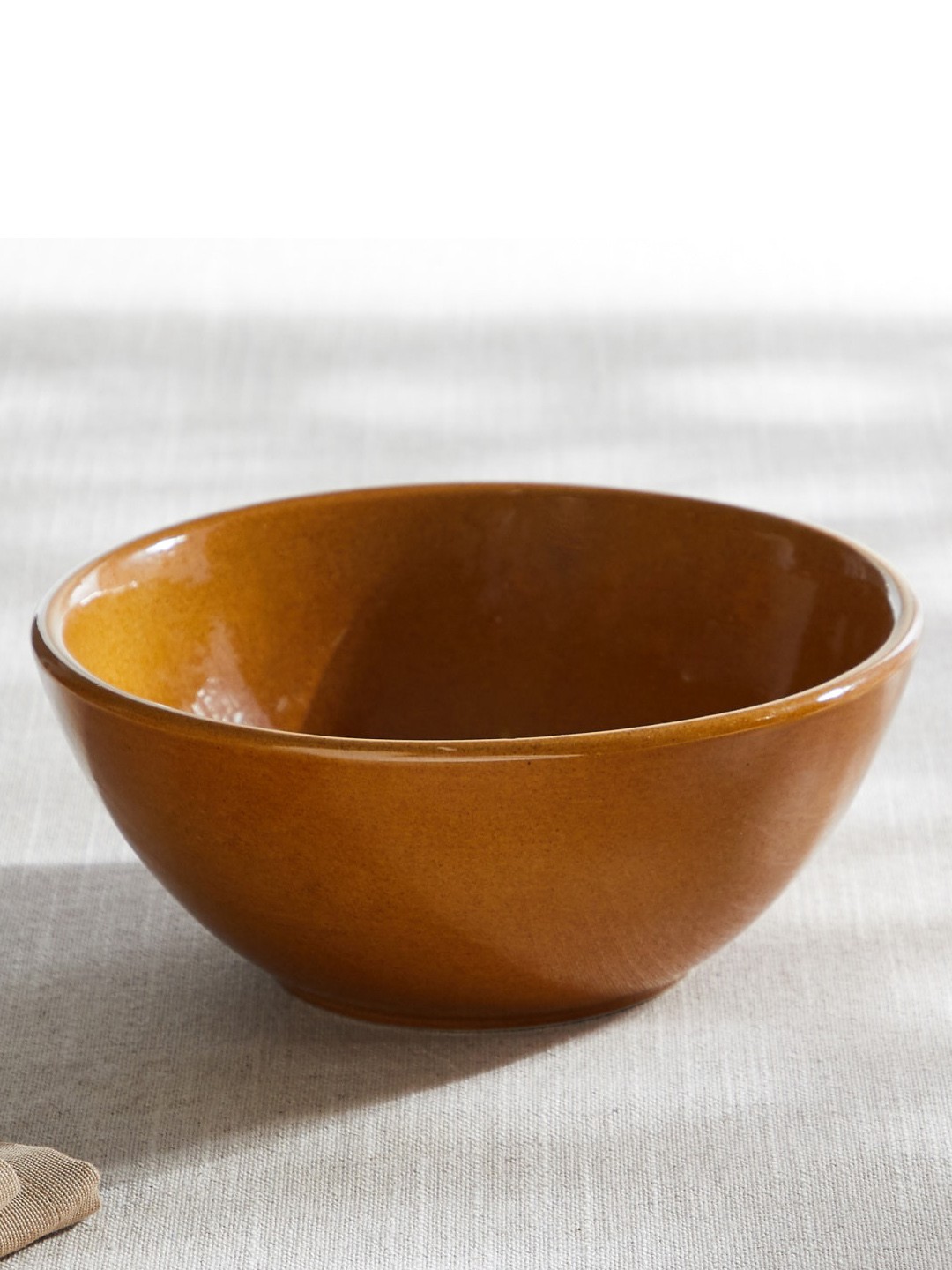 

Home Centre Mirage Brown Stoneware Serving Bowl 1.2L