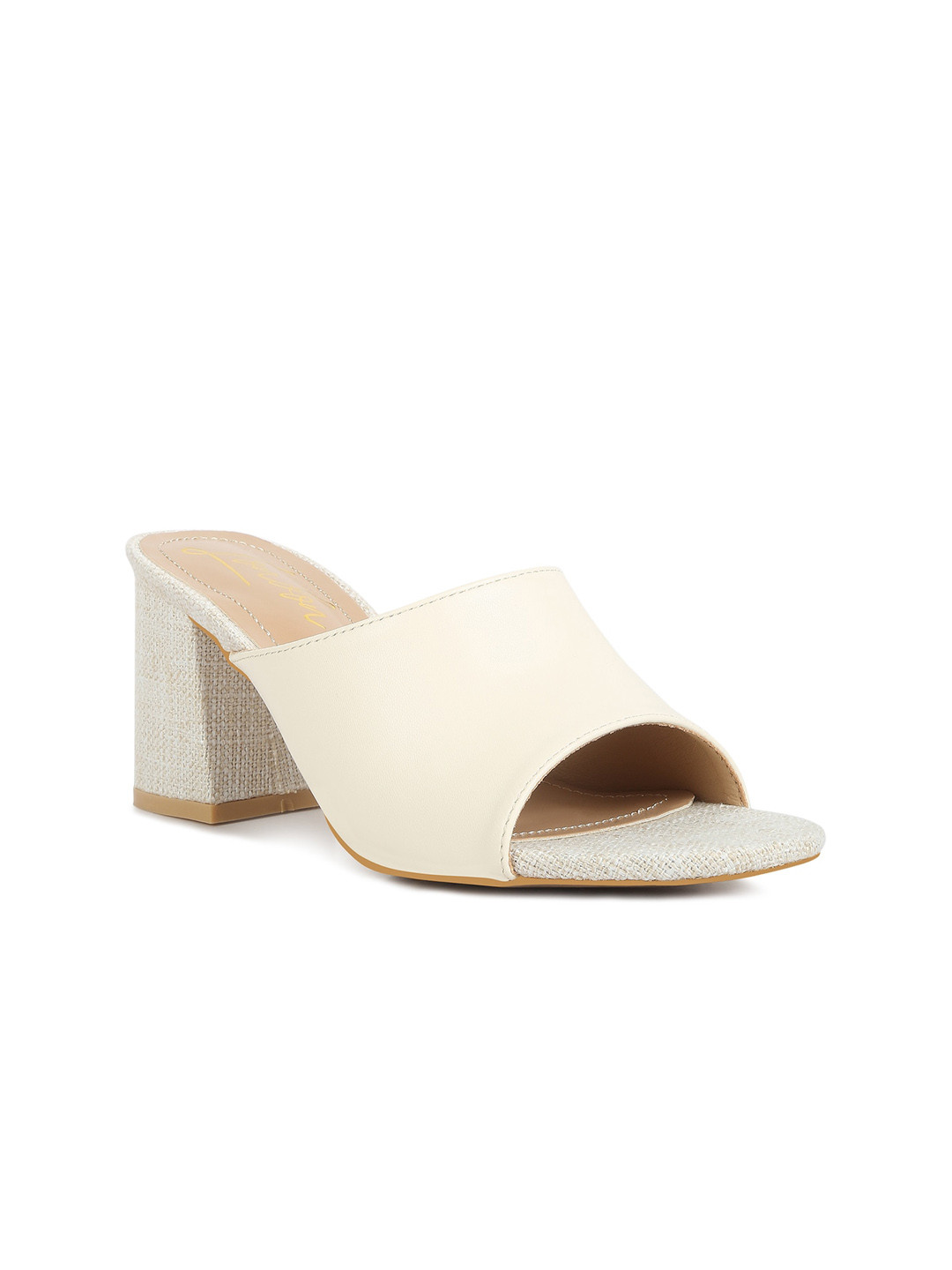 

London Rag Slip On Heels, Off white