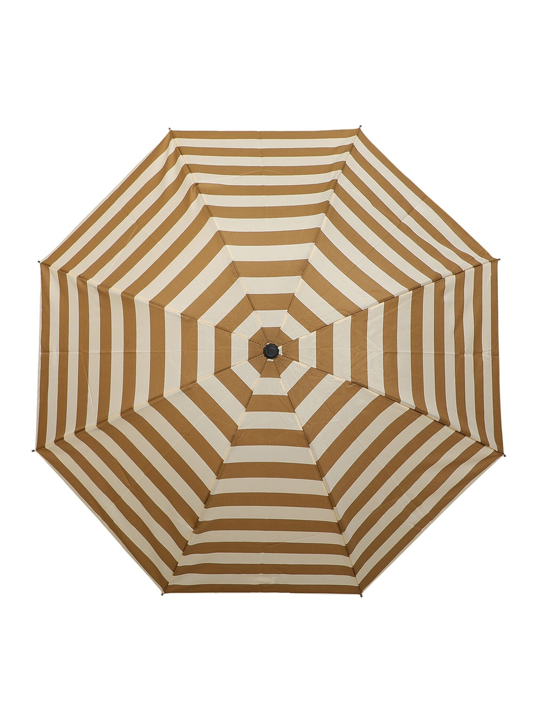 

LOOM LEGACY Striped 3-Fold Umbrellas, Brown