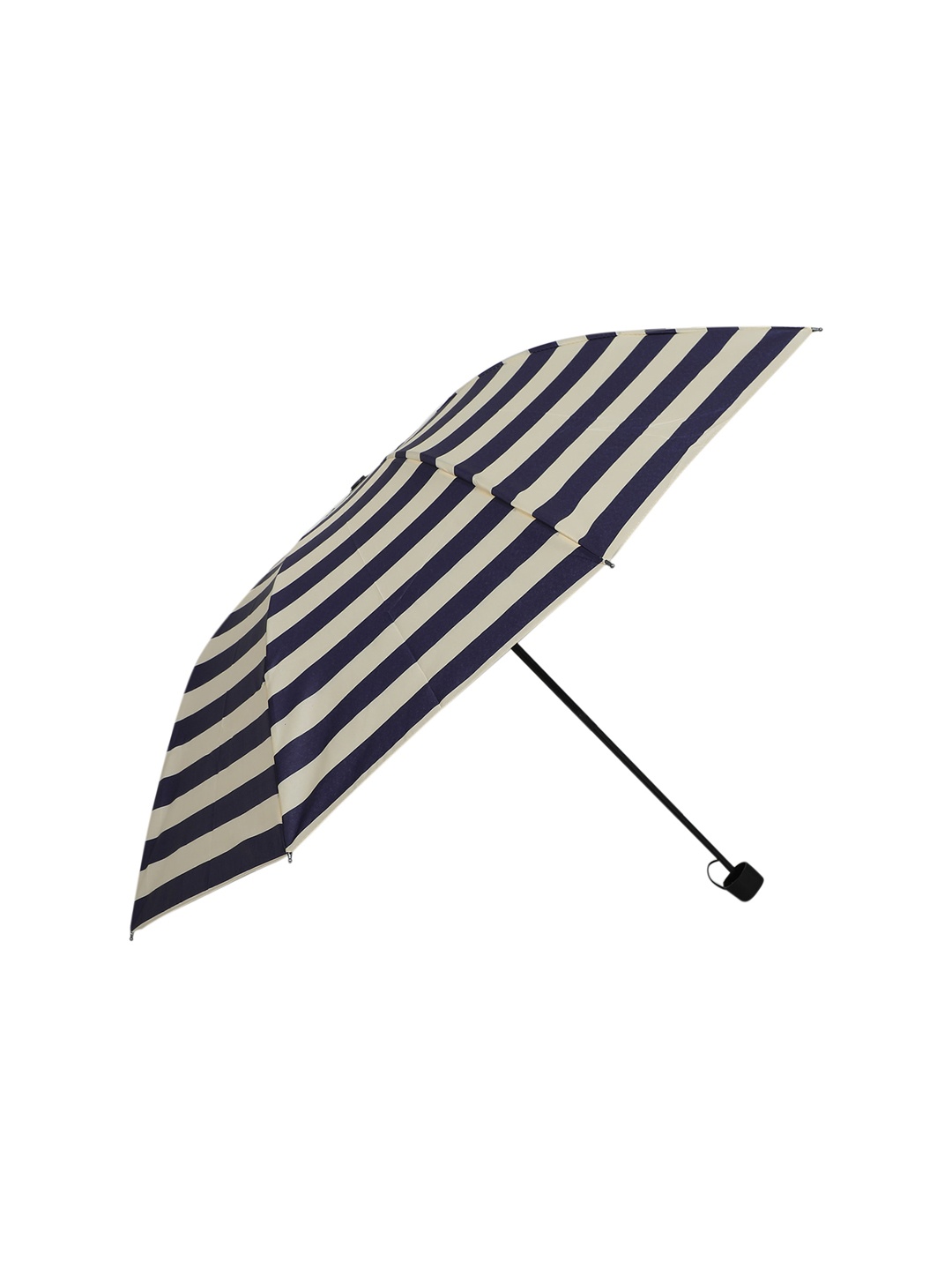 

LOOM LEGACY Striped 3-Fold Umbrellas, Navy blue