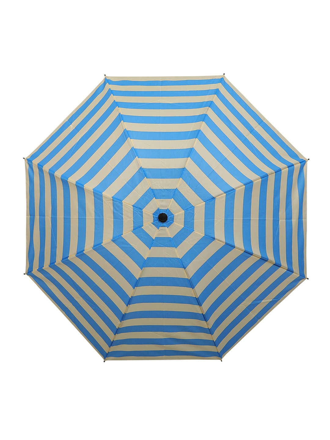 

LOOM LEGACY Striped 3-Fold Umbrellas, Turquoise blue
