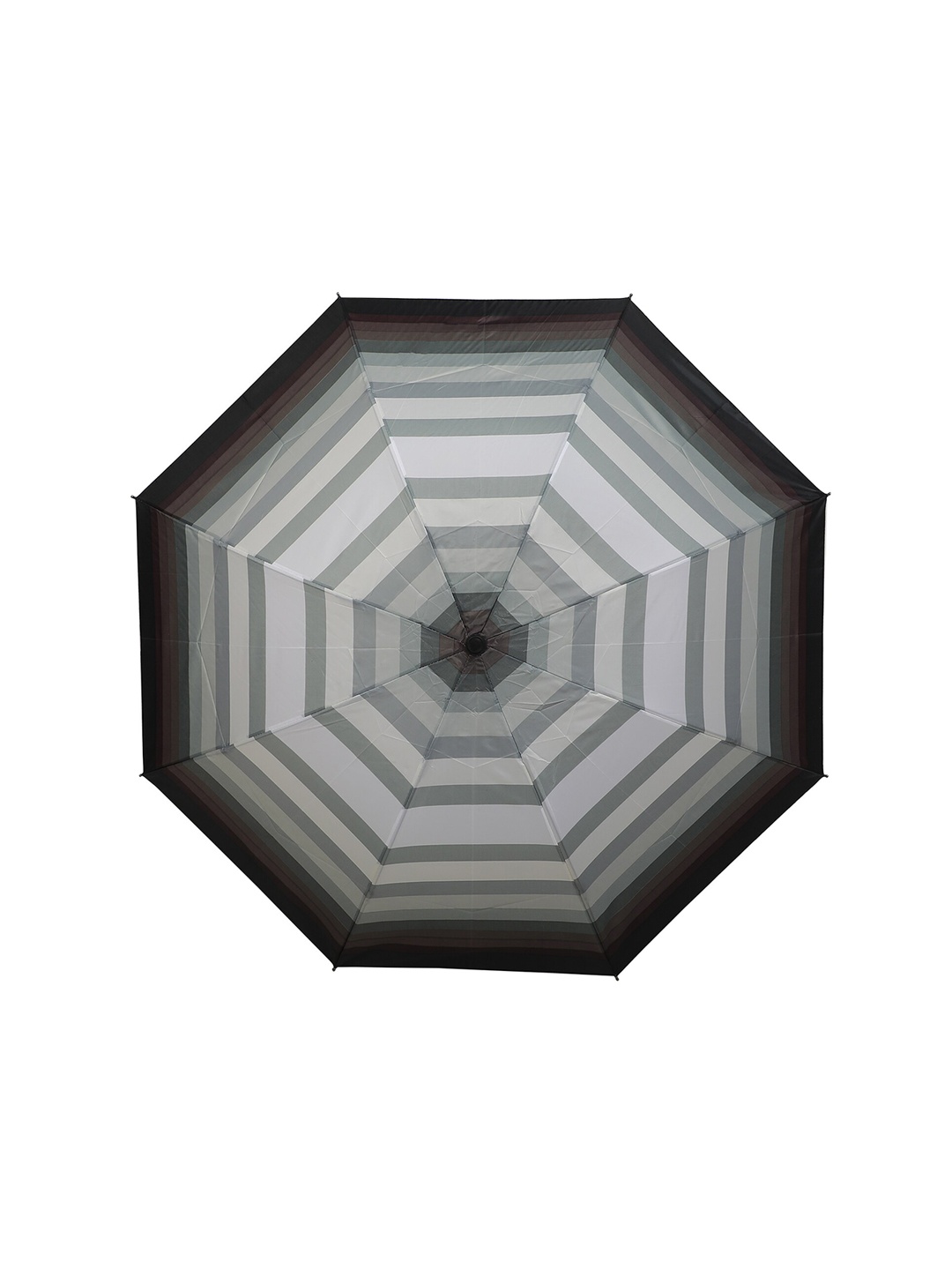 

LOOM LEGACY Striped 3-Fold Umbrellas, Grey