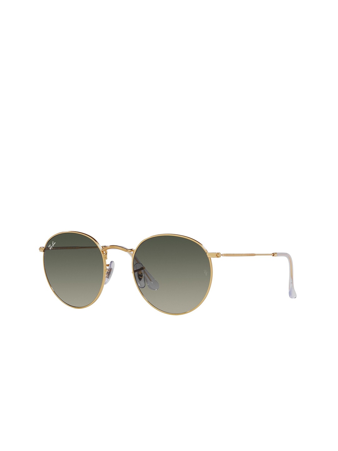 

Ray-Ban Men Gradient Grey Lens Round Sunglasses - 0 Rb3447001/7150, Gold