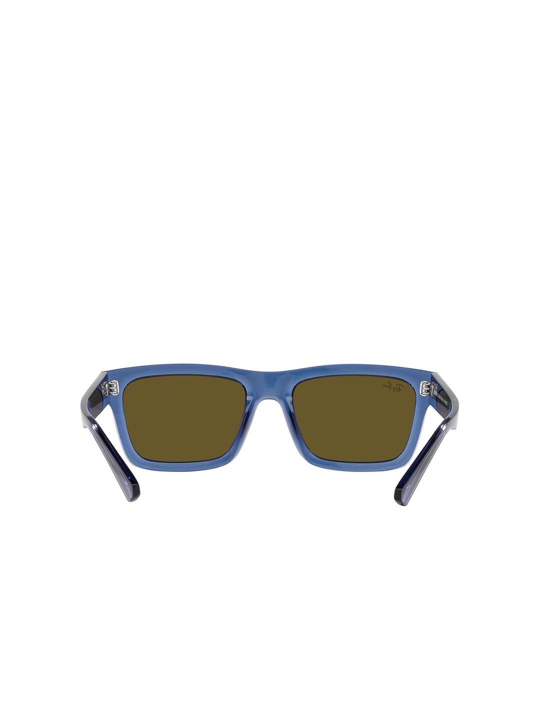 

Ray-Ban Men Uv Protected Brown Lens Rectangle Sunglasses - 0 Rb439666807354, Blue