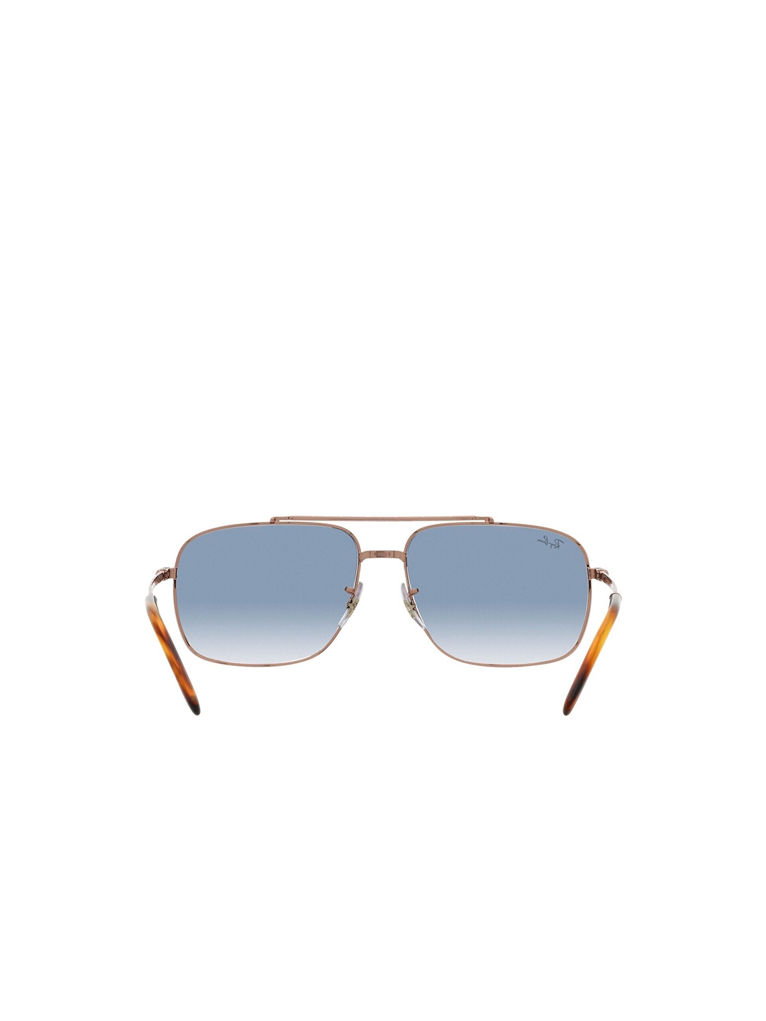 

RAY-BAN Unisex Gradient Blue Lens Pillow Sunglasses - 0RB379692023F59, Gold