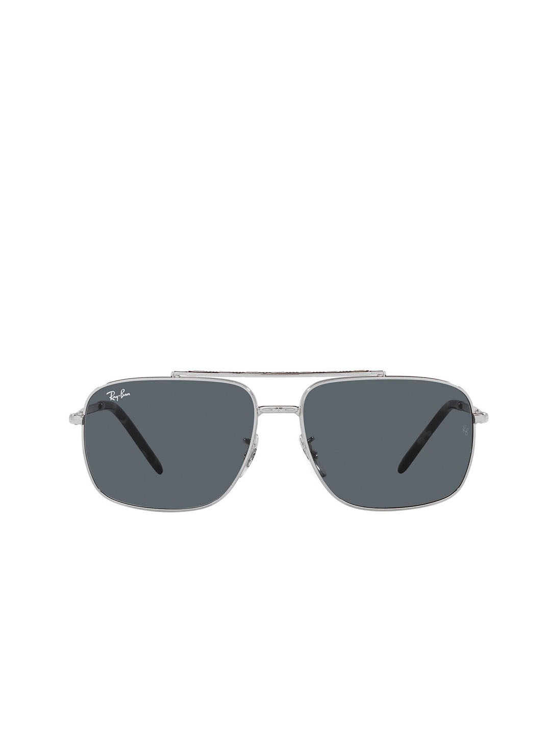 

RAY-BAN Unisex UV Protected Blue Lens Pillow Sunglasses - 0RB3796003/R559, Silver