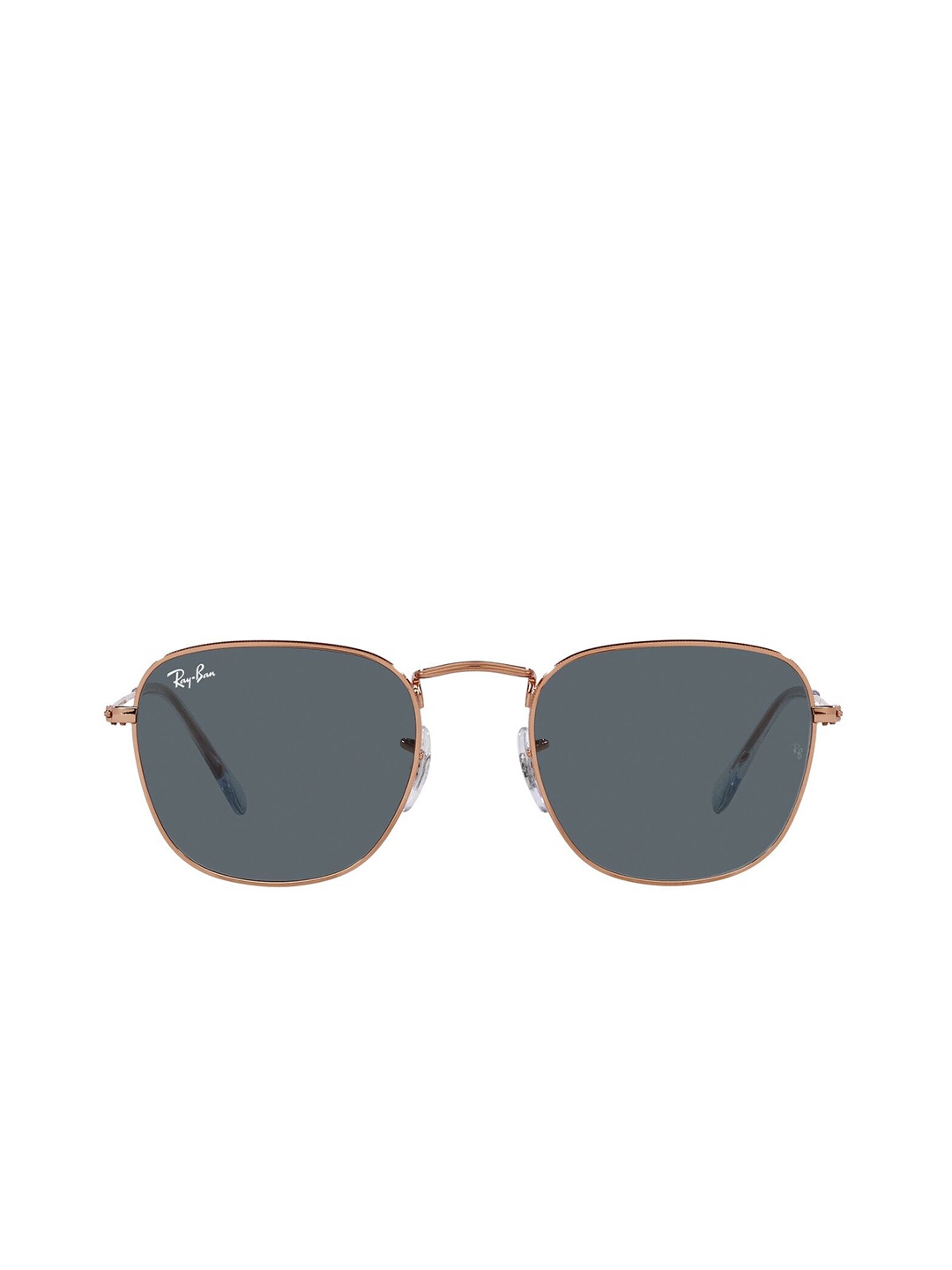 

RAY-BAN Unisex UV Protected Blue Lens Square Sunglasses - 0RB38579202R551, Gold