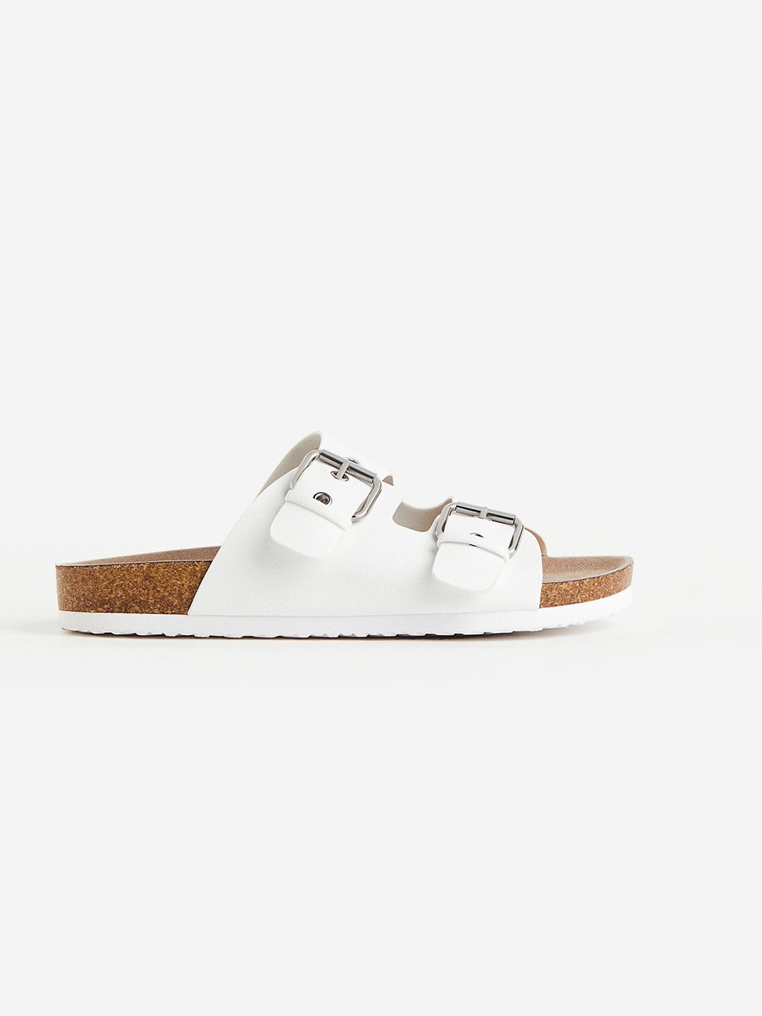 

H&M Women Two Strap Sandals, White