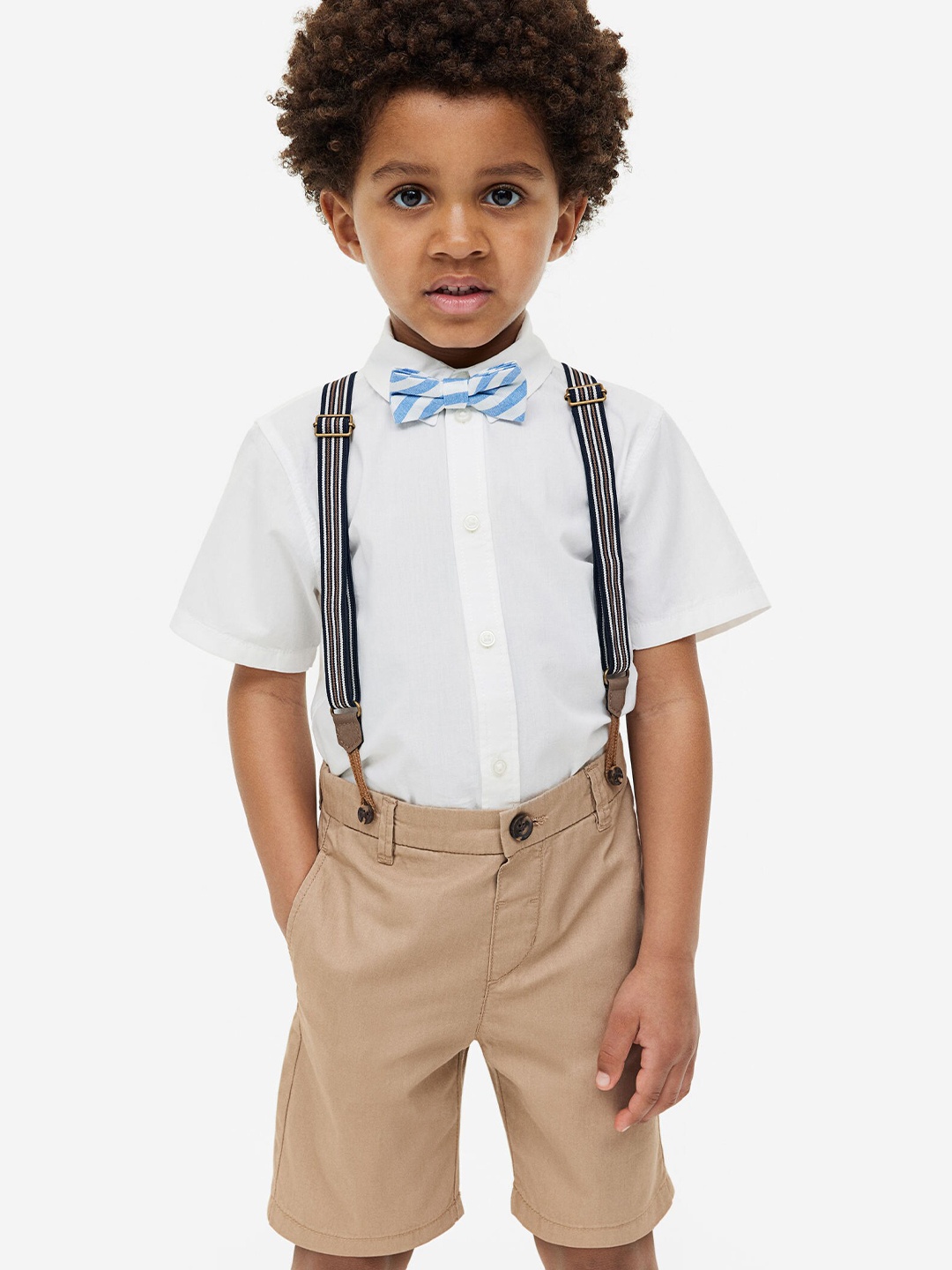 

H&M Boys 4-Piece Cotton Set, White