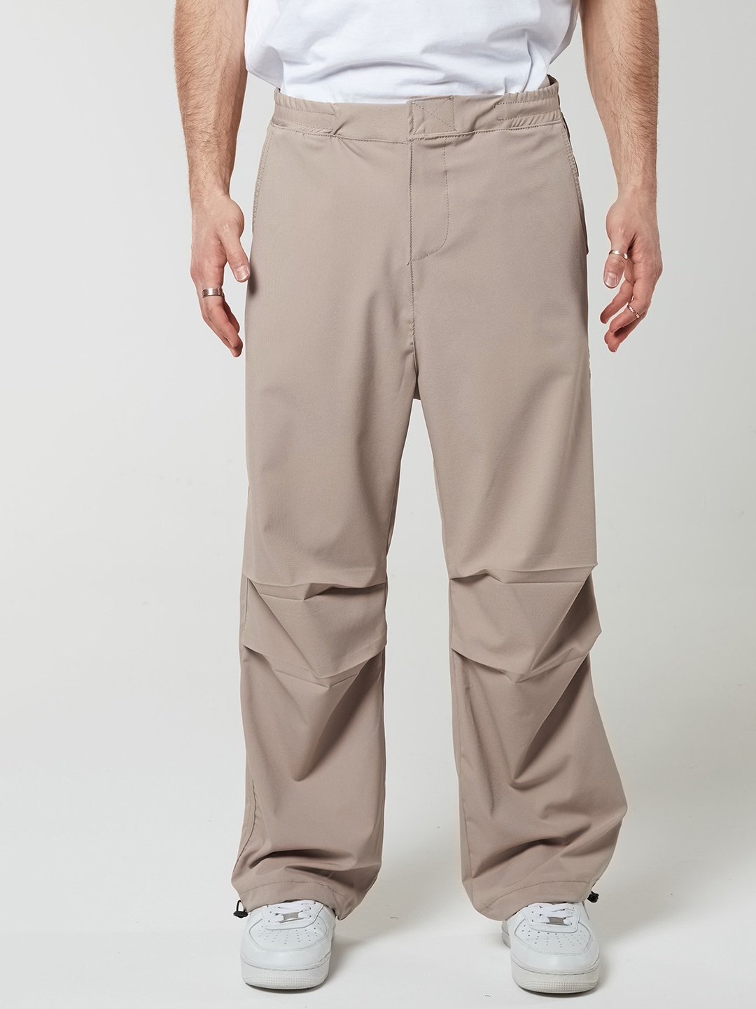 

catch Men Loose Fit Trousers, Beige