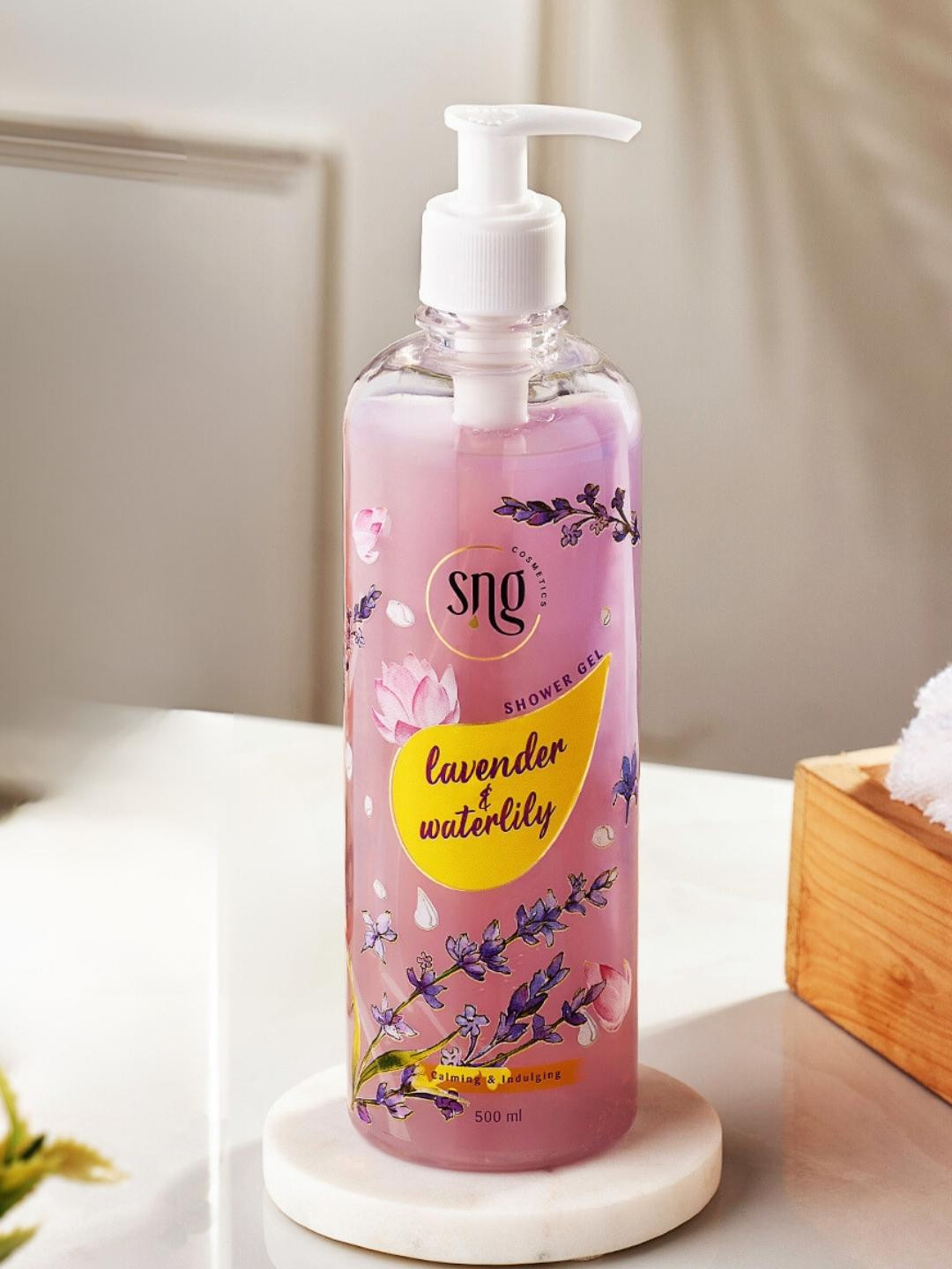 

SNG Cosmetics Calming & Indulging Lavender & Waterlily Shower Gel - 500ml