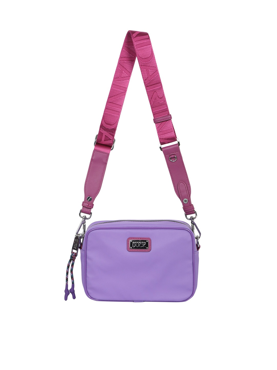 

MANDARINA DUCK Women Structured Sling Bag, Purple