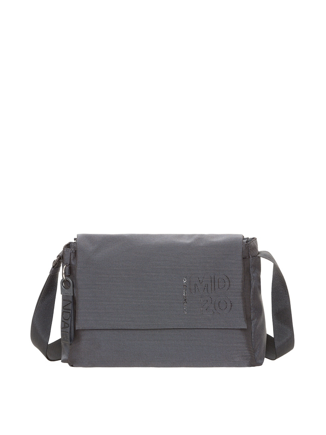 

MANDARINA DUCK Women Textured Structured Sling Bag, Steel