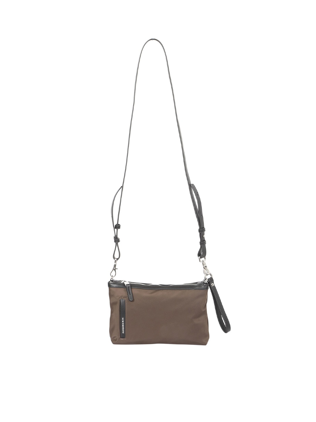 

MANDARINA DUCK Women Structured Sling Bag, Brown