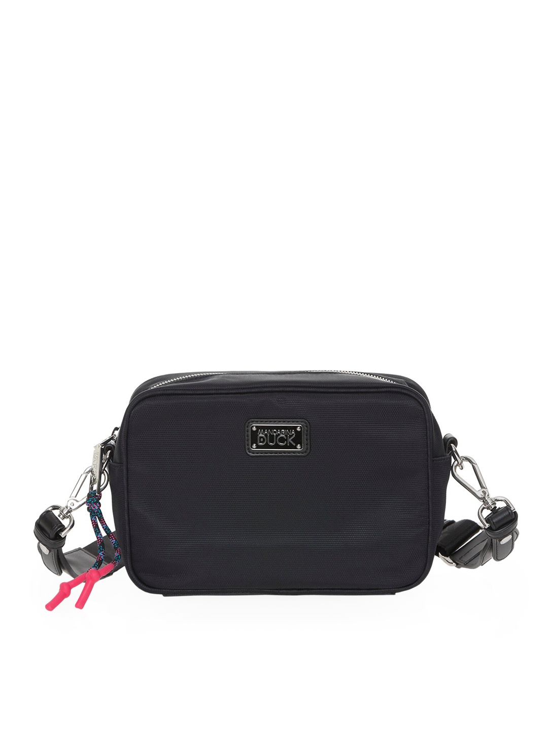 

MANDARINA DUCK Structured Crossover Sling Bag, Black