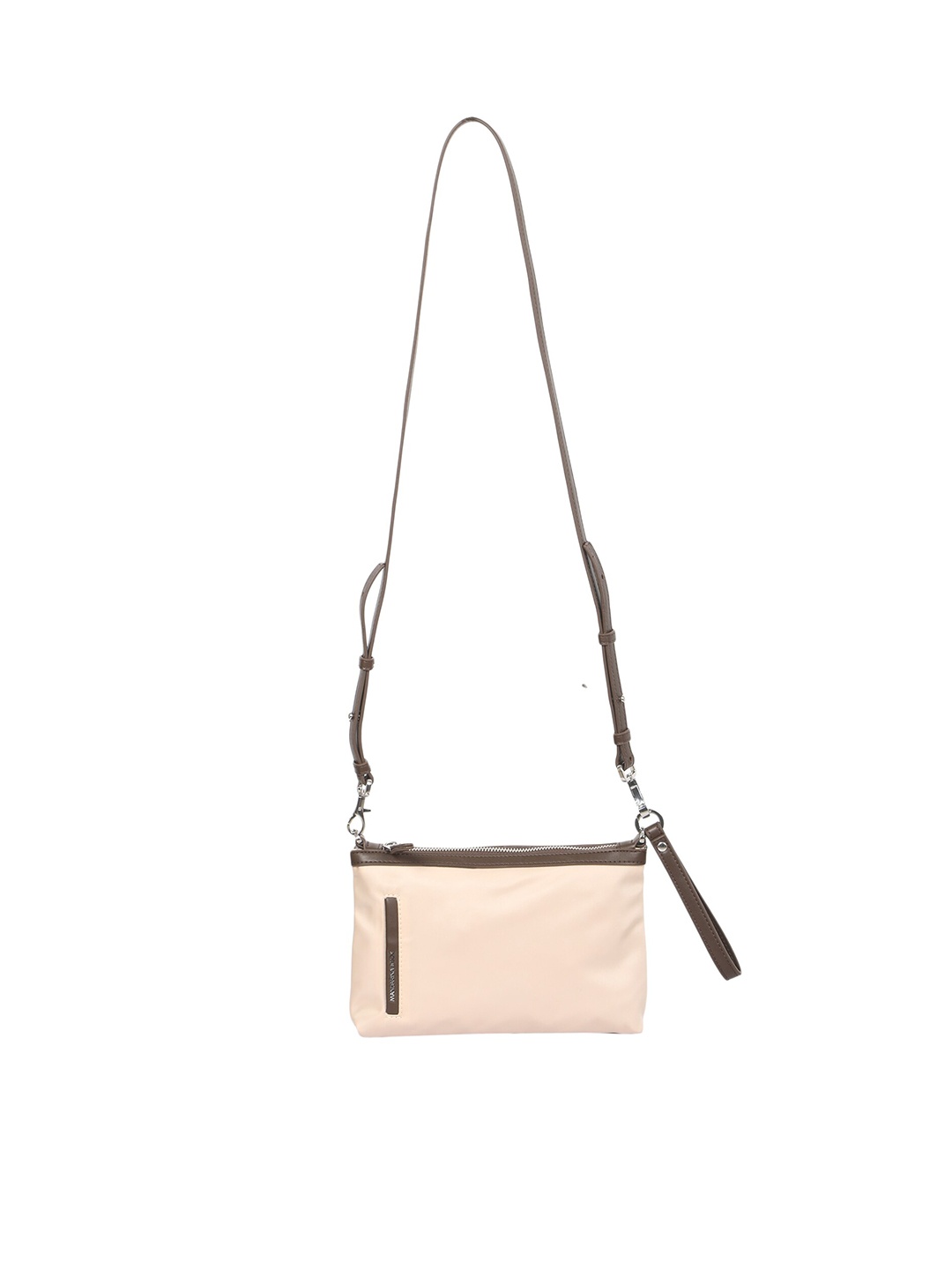 

MANDARINA DUCK Structured Small Sling Bag, Beige