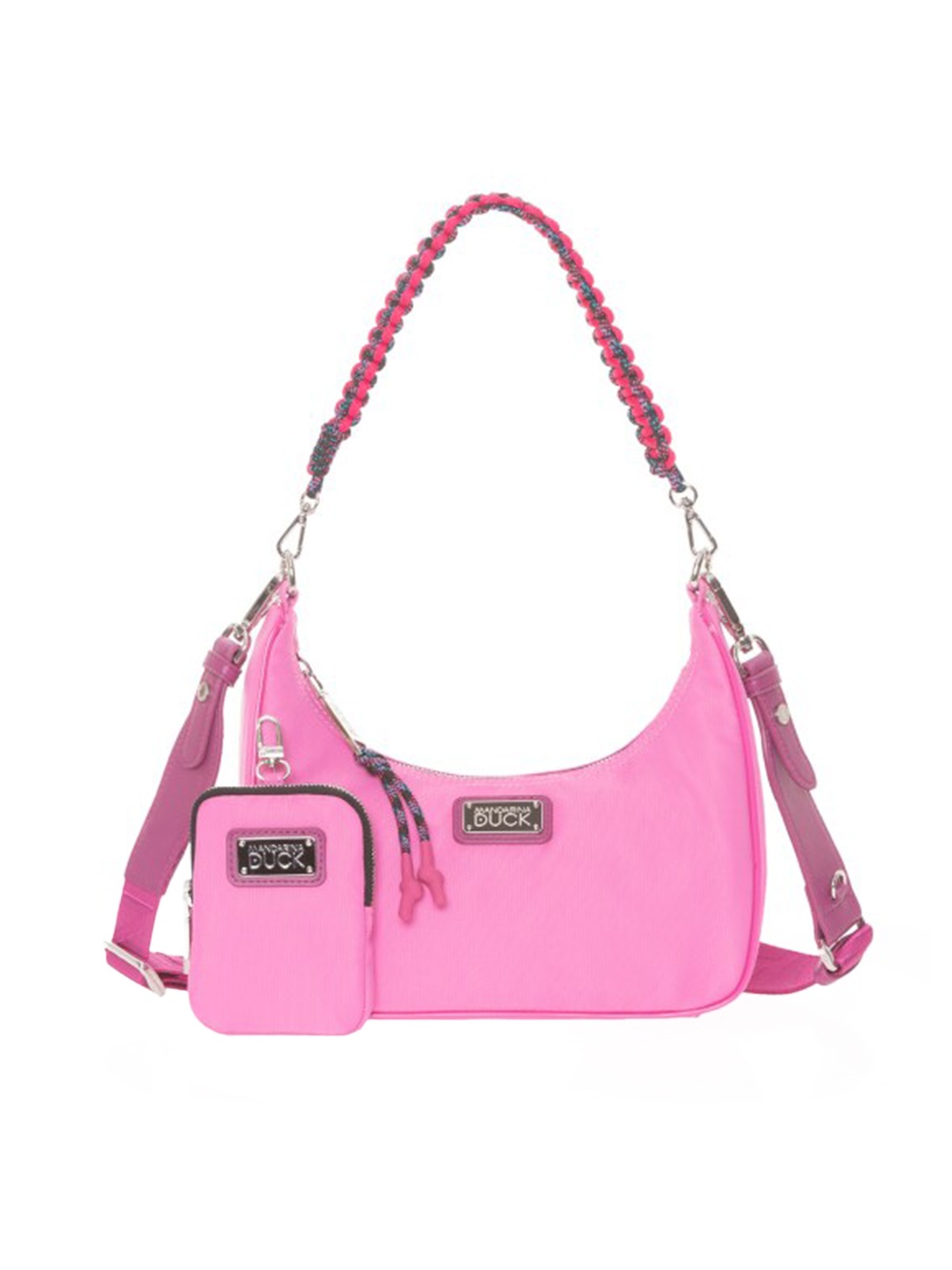 

MANDARINA DUCK Structured Crossover Sling Bag, Pink