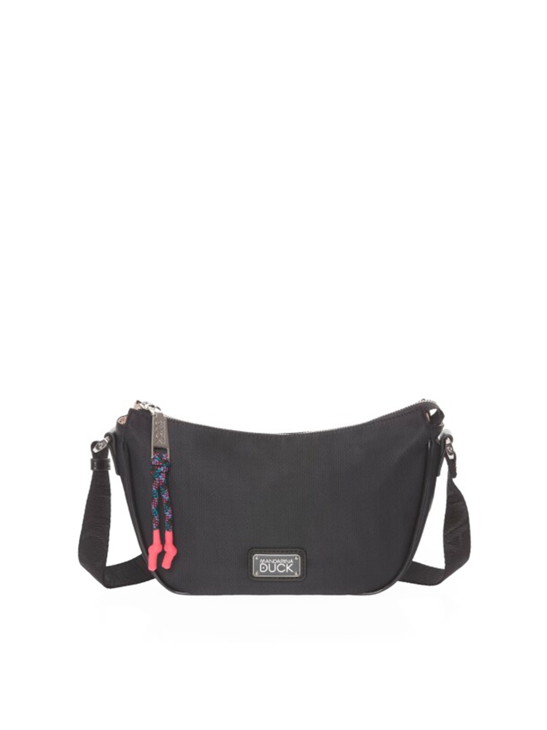 

MANDARINA DUCK Women Nylon Messenger Bag, Black