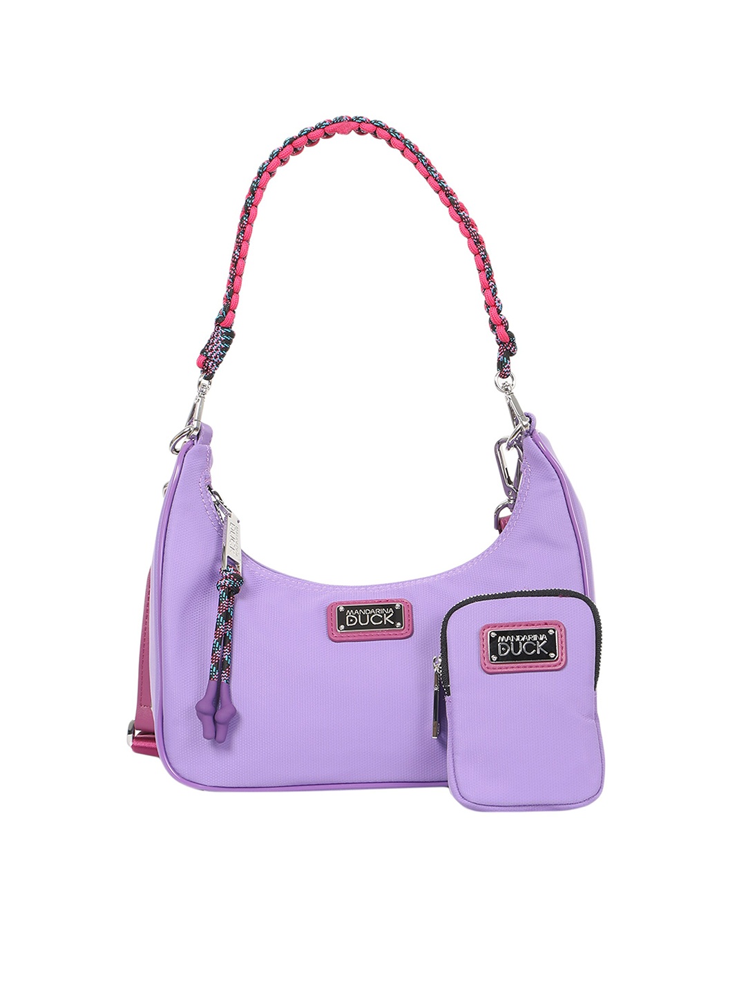 

MANDARINA DUCK Structured Handheld Bag, Purple