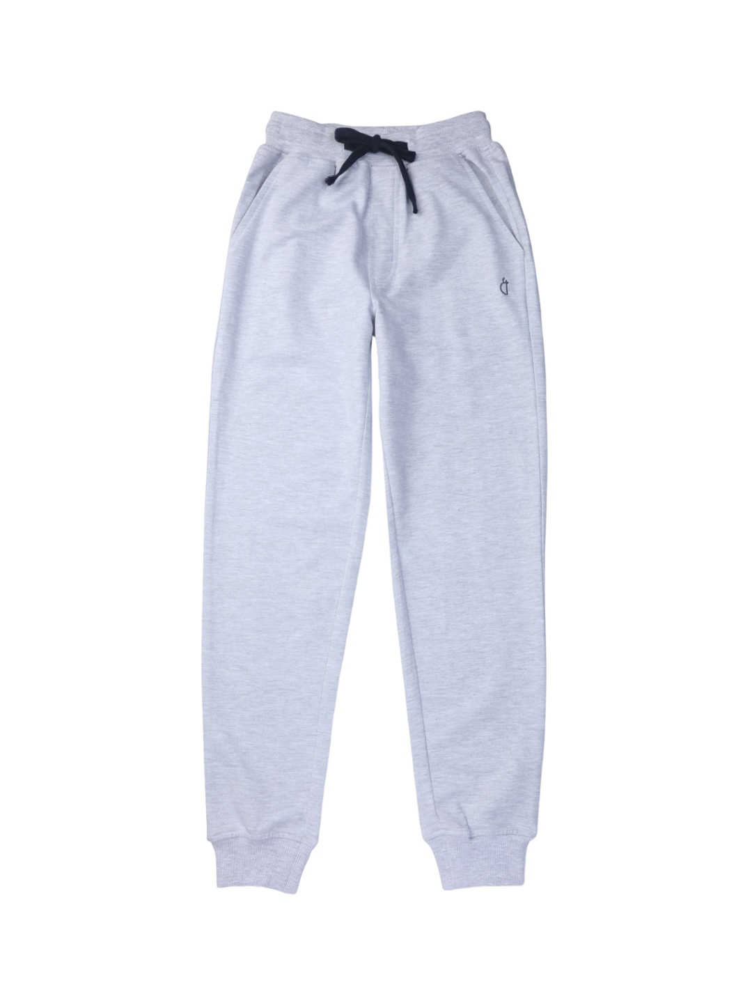 

Gini and Jony Girls Mid Rise Cotton Joggers, Grey