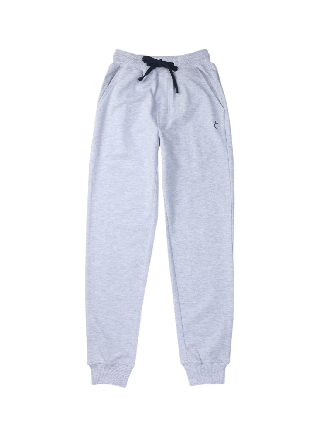 

Gini and Jony Girls Mid Rise Cotton Joggers, Grey