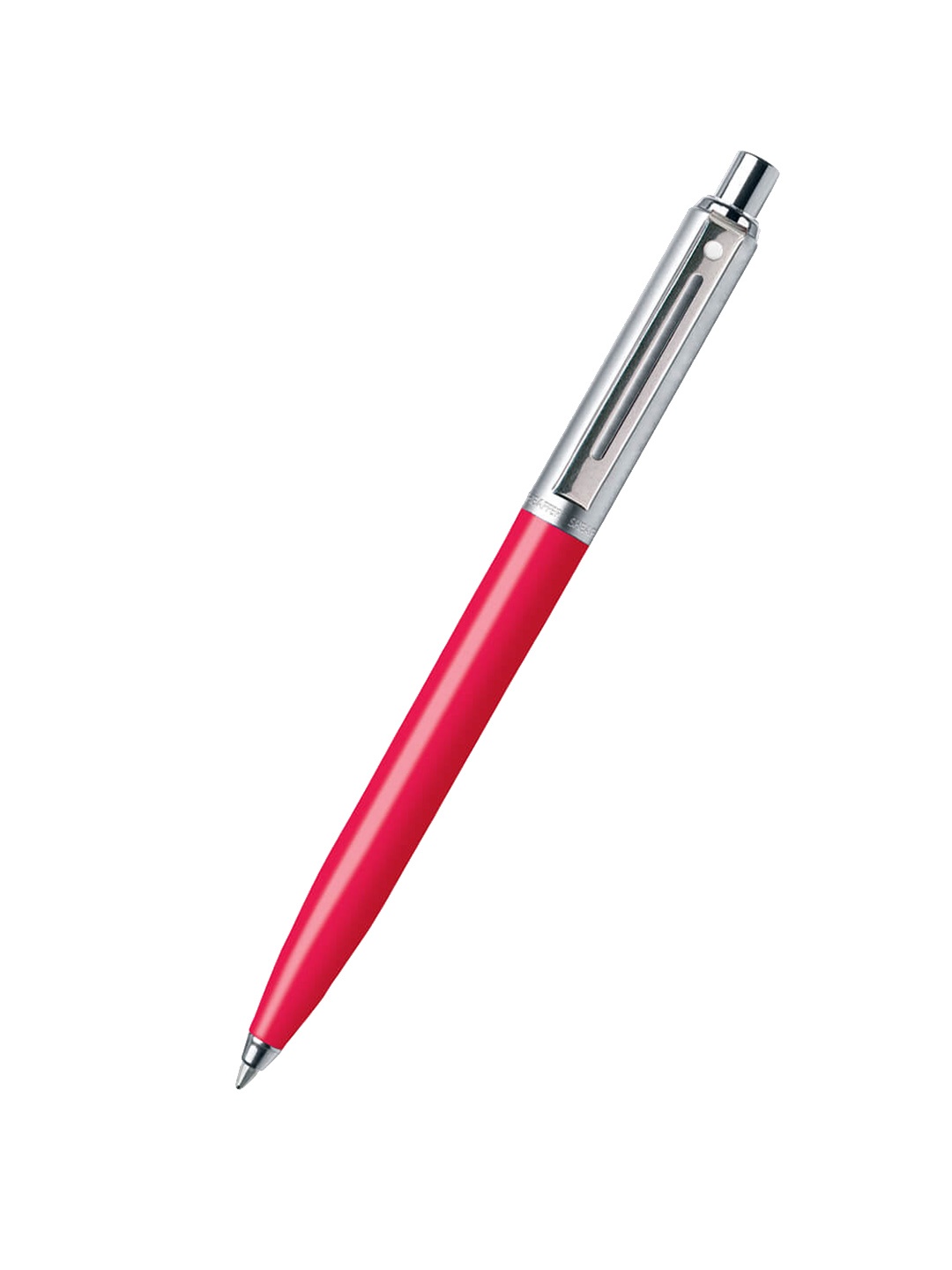 

Sheaffer Brushed Chrome Ballpoint Pen, Pink