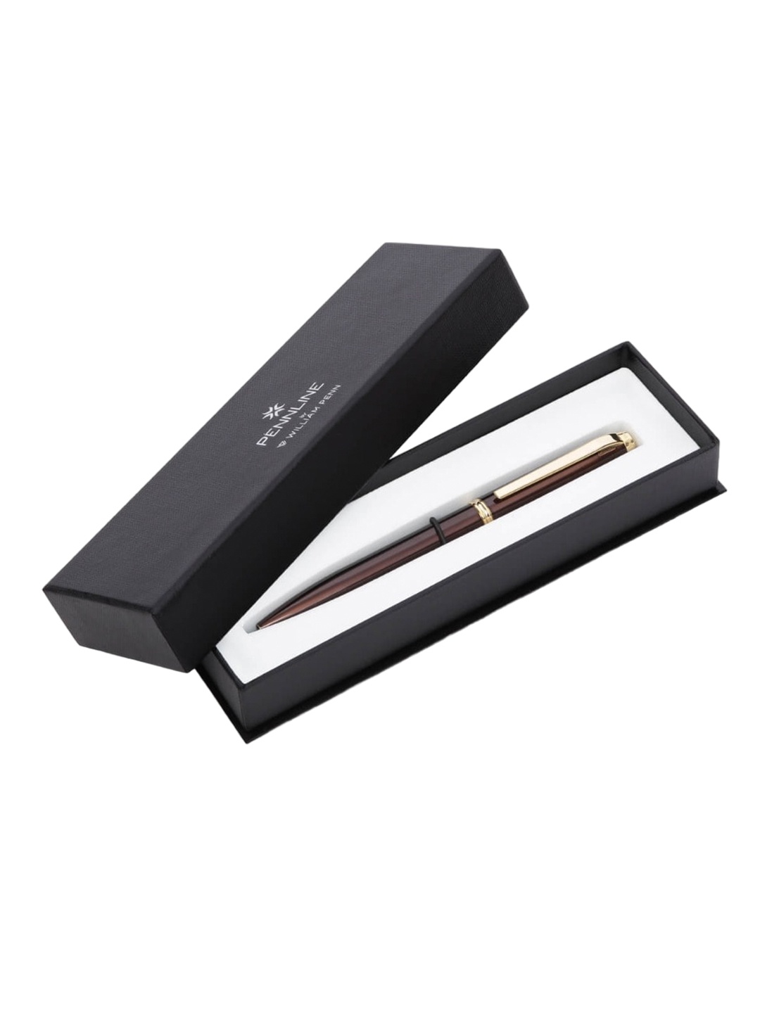 

Pennline Premium Finish Ballpoint Pen, Brown