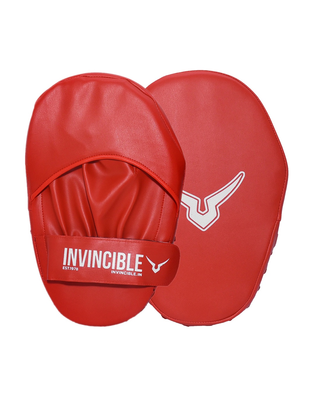

Invincible Classic Training Mitts, Red