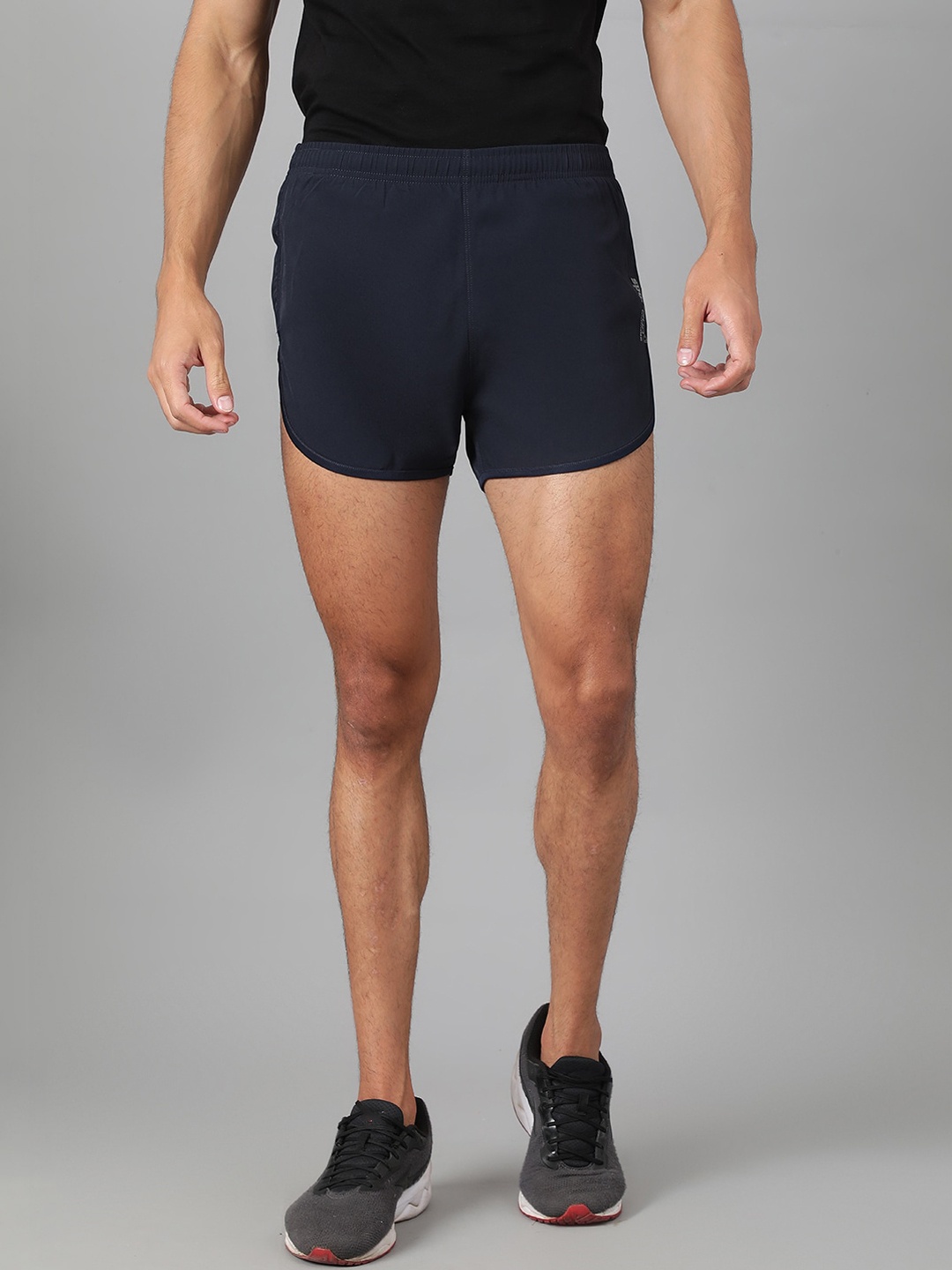 

SPORT SUN Men Mid-Rise Sports Shorts, Navy blue