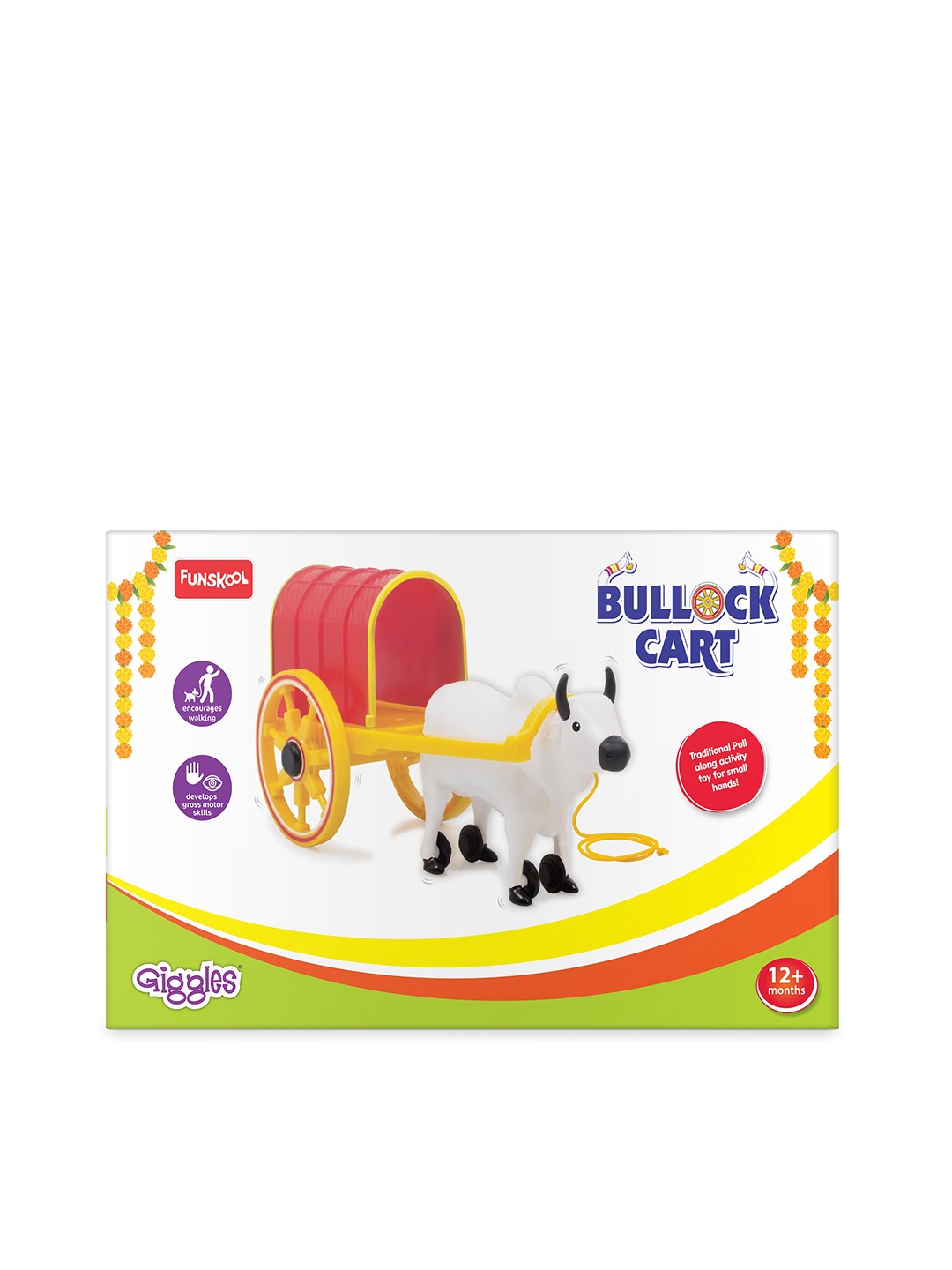 Giggles Bullock Cart for Age 1 Year+