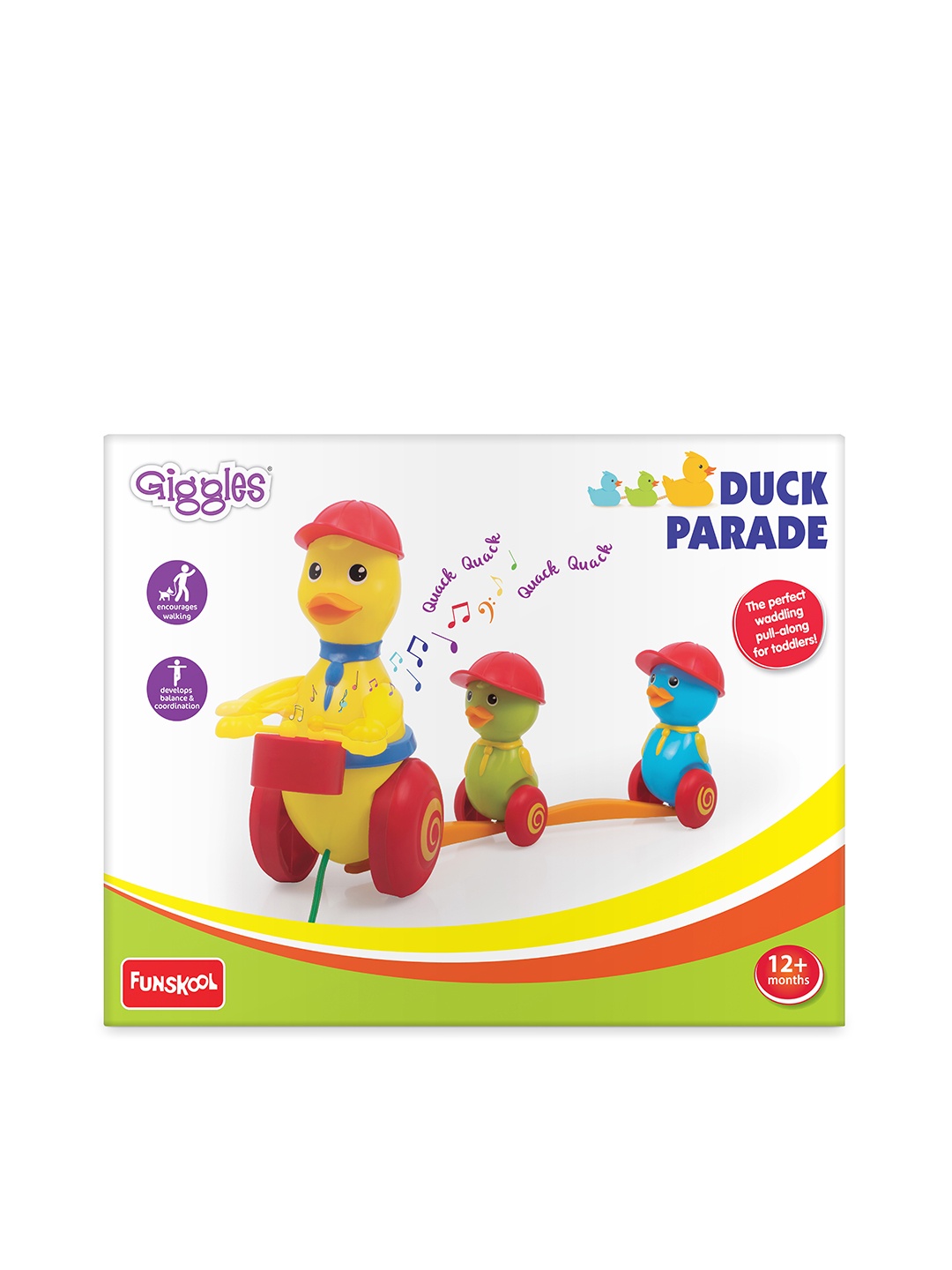 

Giggles Duck Parade for Age 1 Year+, Multi