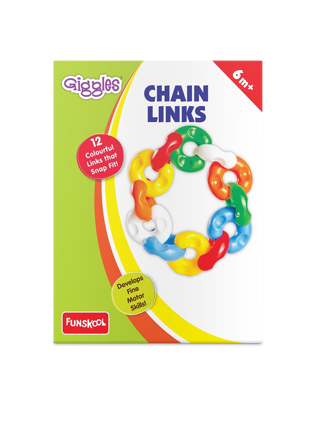 

Giggles Chain Links for Age 6 Months+, Multi