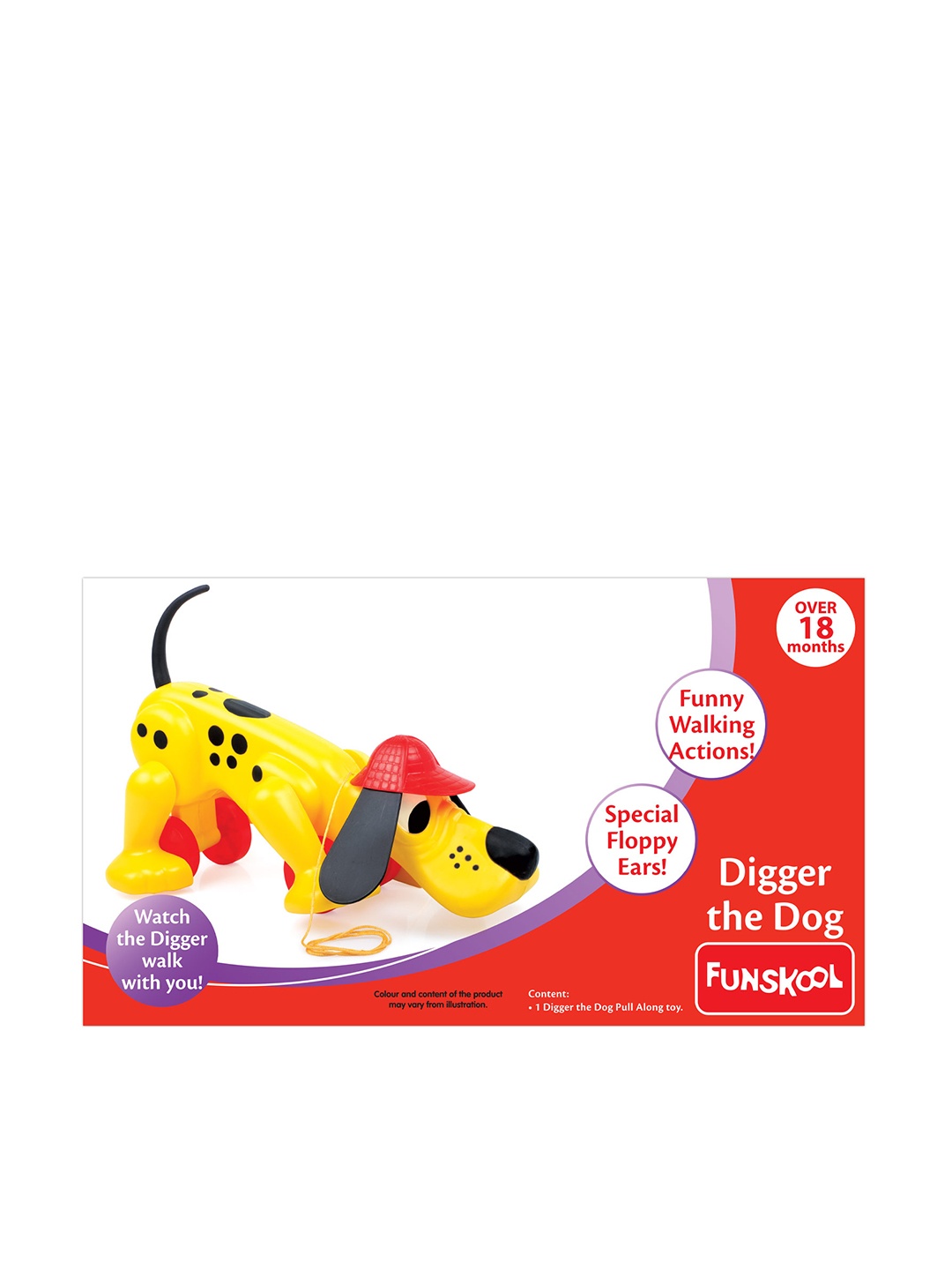 

Giggles Digger the Dog for Age 18 Months+, Yellow