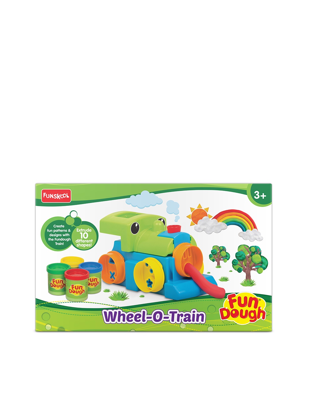 

Funskool Wheel-O-Train Play Set For Age 3+ Years, Multi
