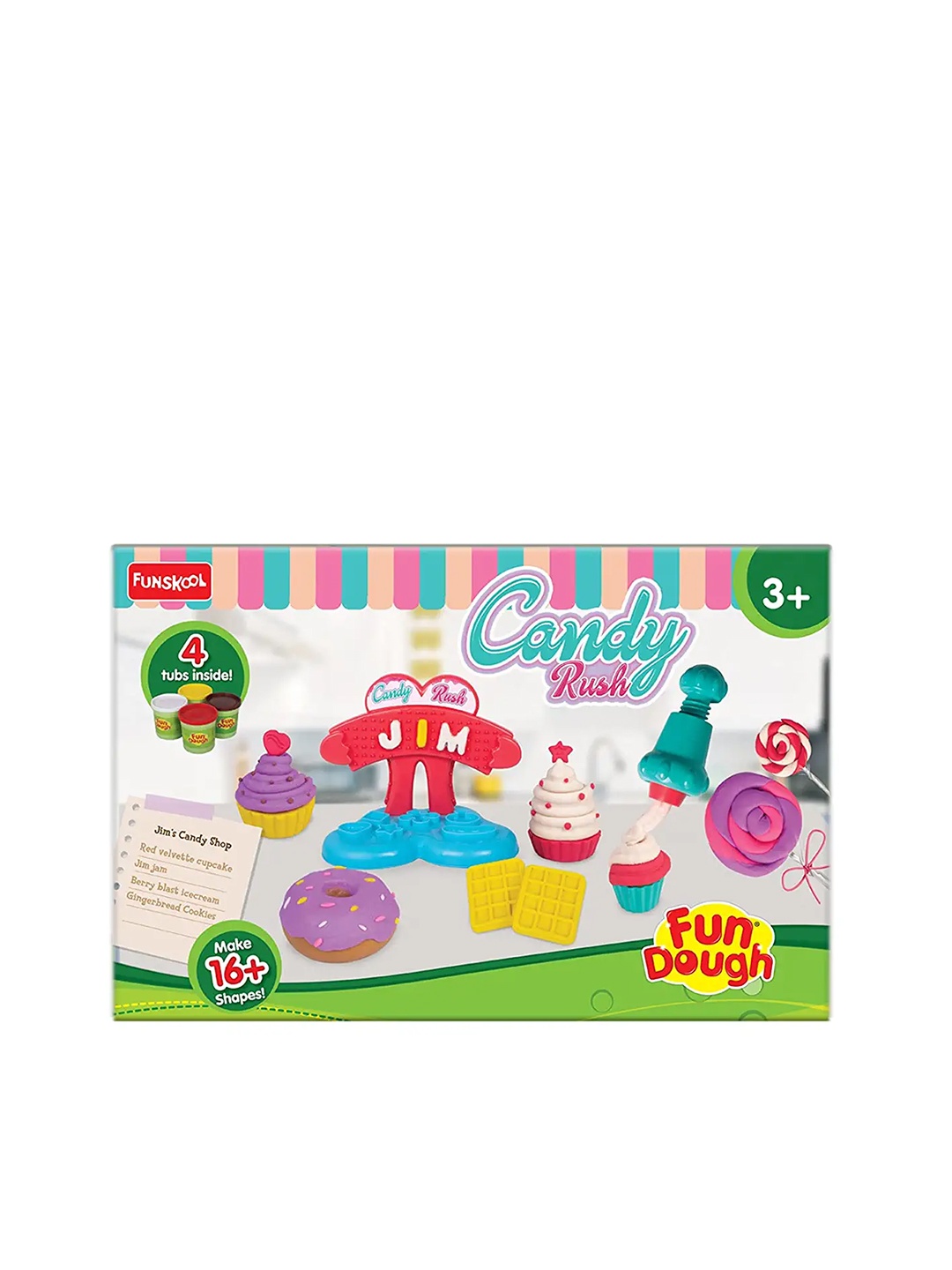 

Fun Dough Candy Rush For Age 3+ Years, Multi