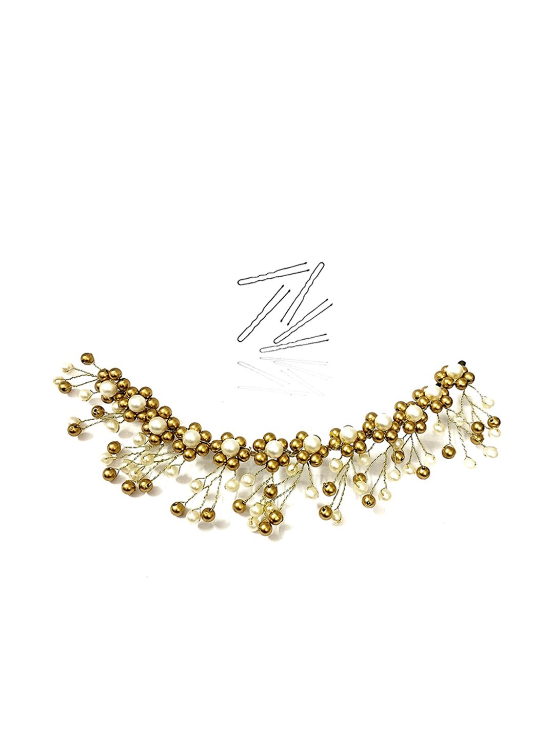 

Hair Flare Women Embellished Tiara, Gold