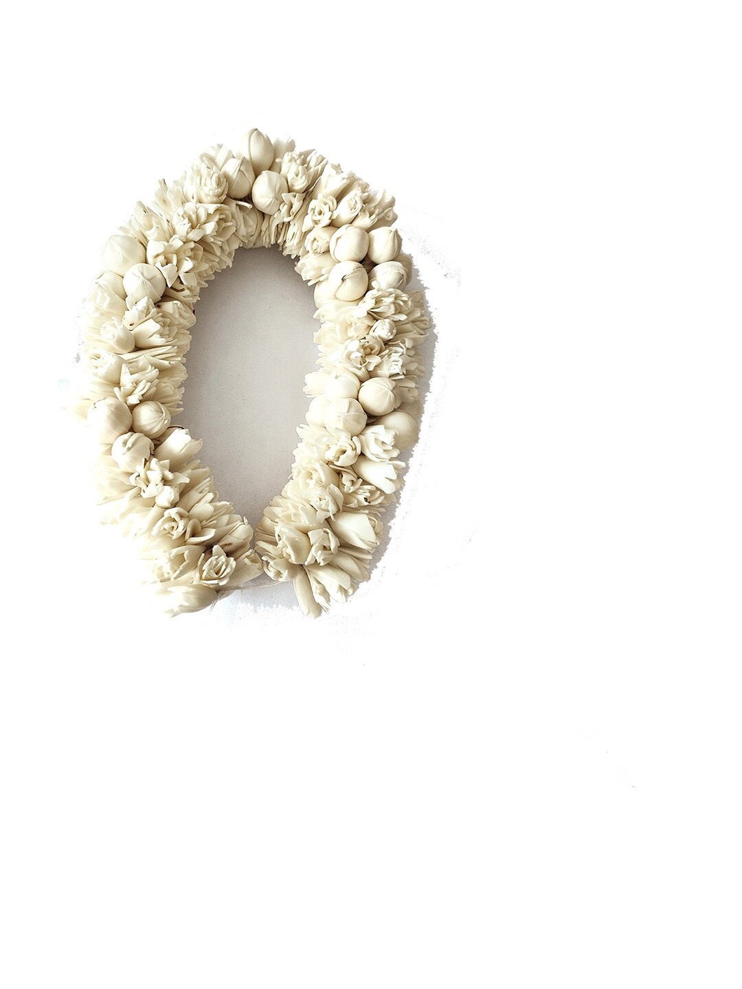 

Hair Flare Women Embellished Mongra Flower Gajra Hair Accessory, White