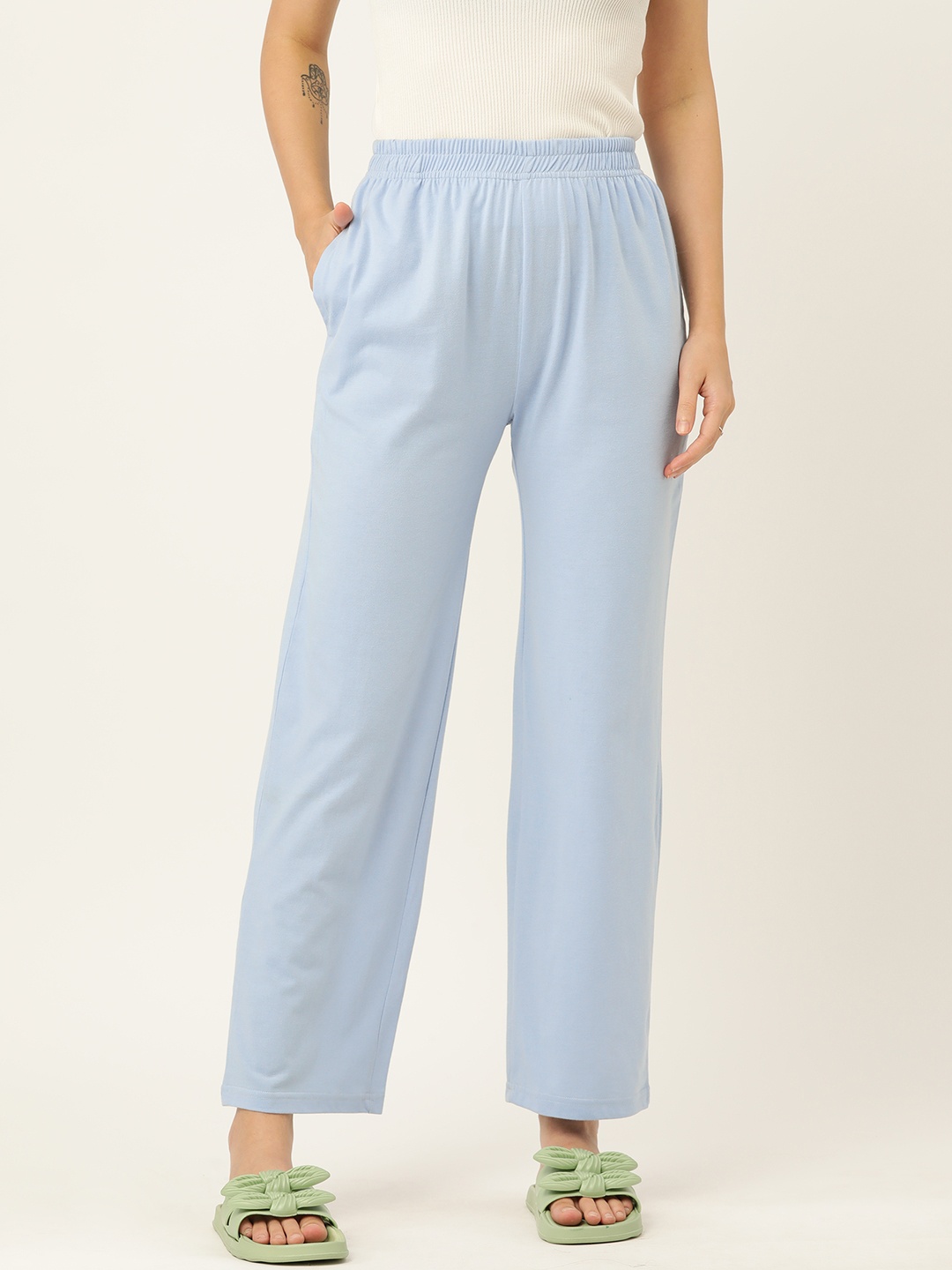 

ETC Solid Lounge Pants, Blue