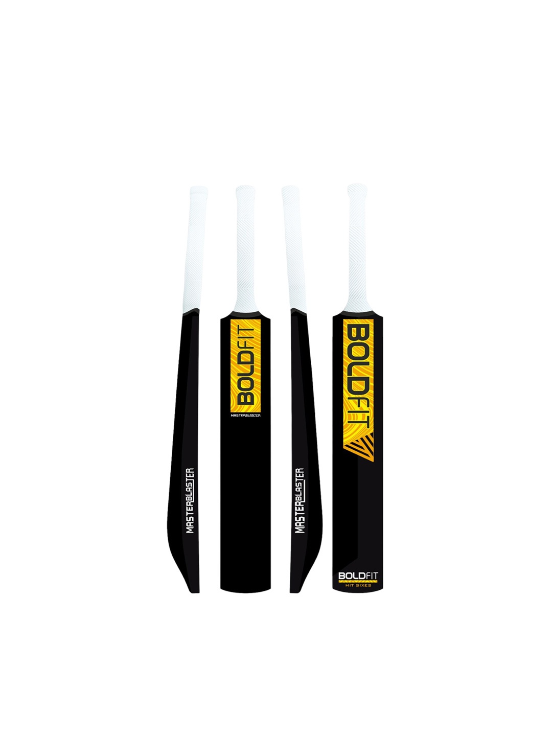 

BOLDFIT Printed WaterProof Cricket Bats, Black