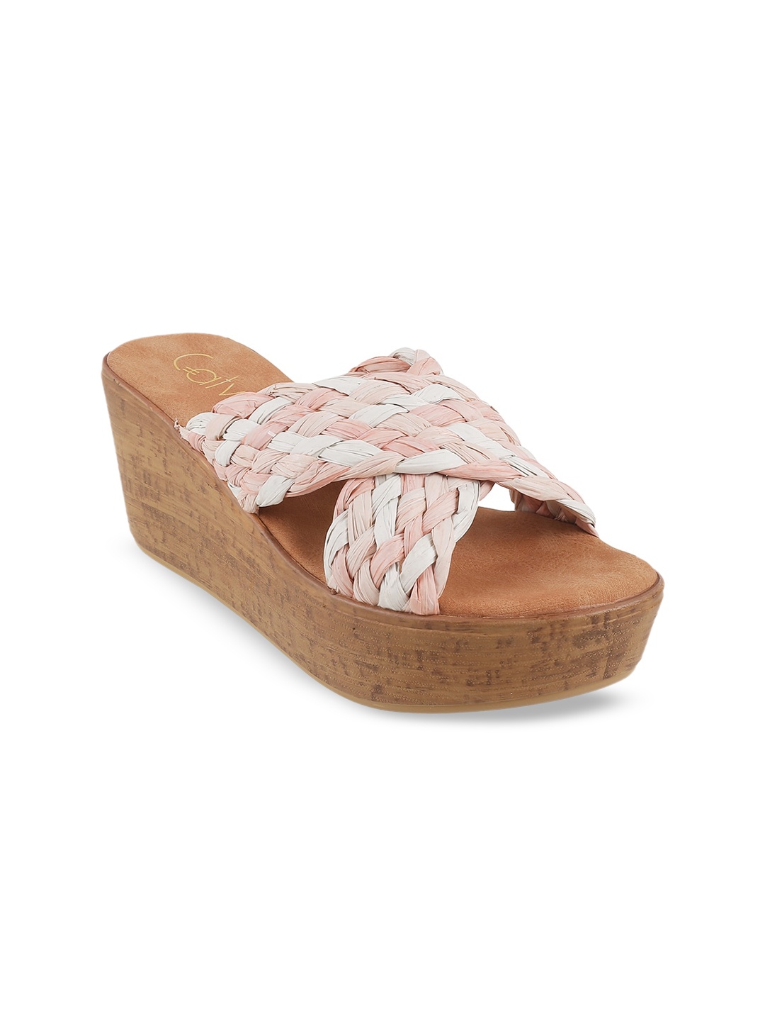 

Catwalk Woven Design Wedge Heels, Assorted