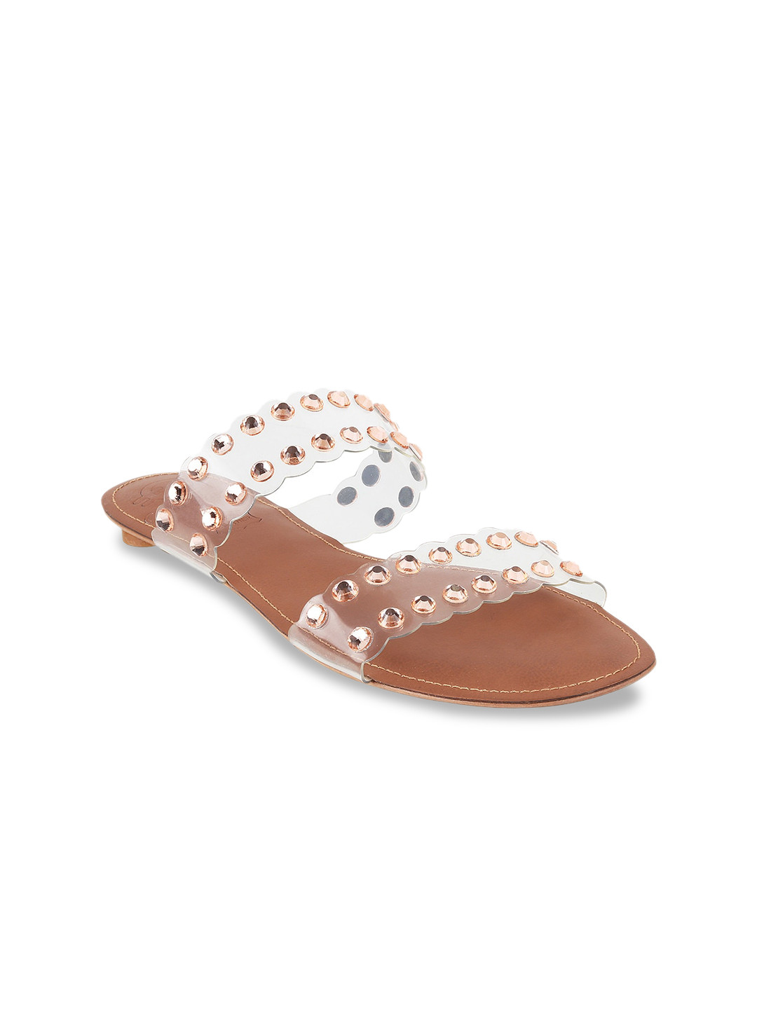 

Catwalk Women Embellished Open Toe Flats, Gold