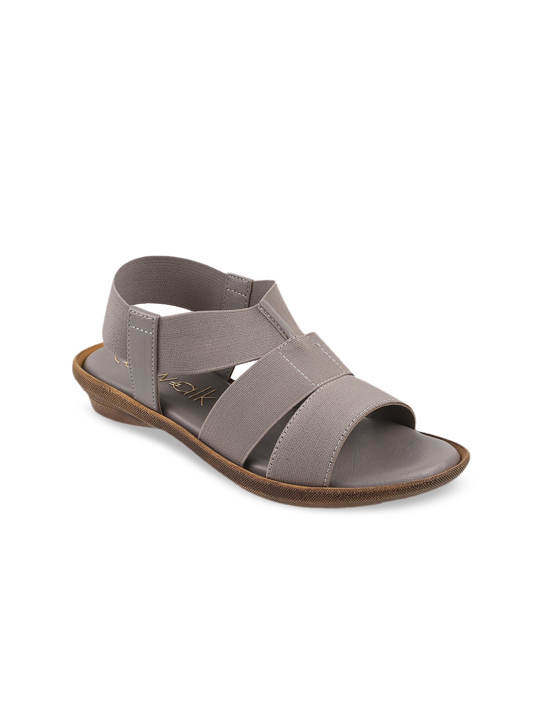 

Catwalk Women Open Toe Flats With Backstrap, Grey