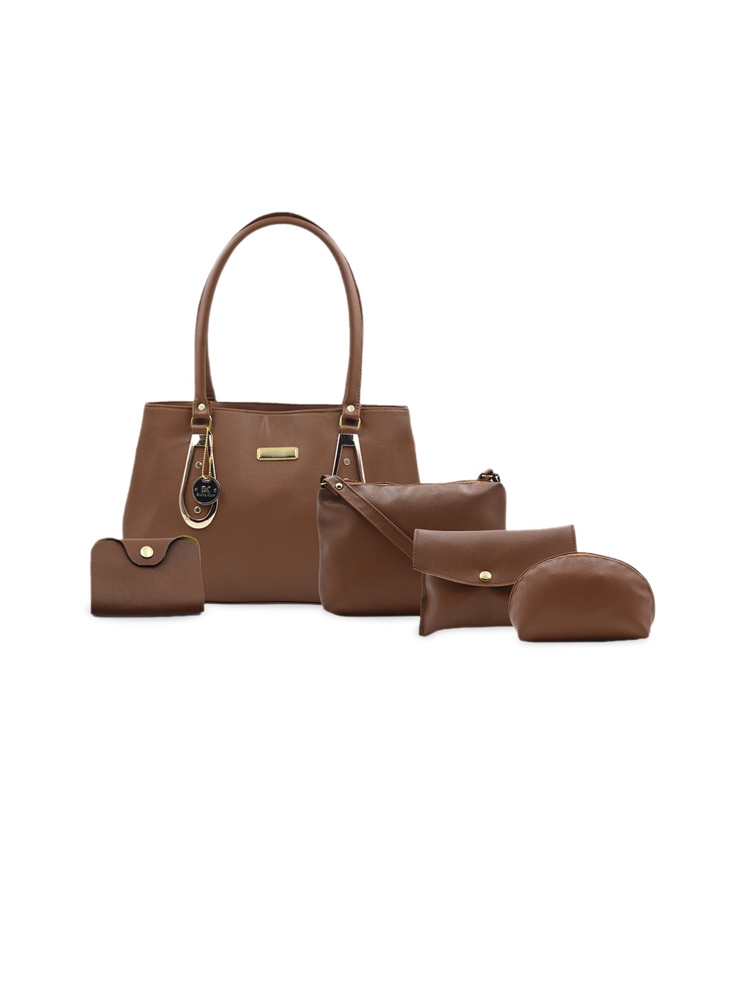 

Diana Korr Structured Shoulder Bag, Brown