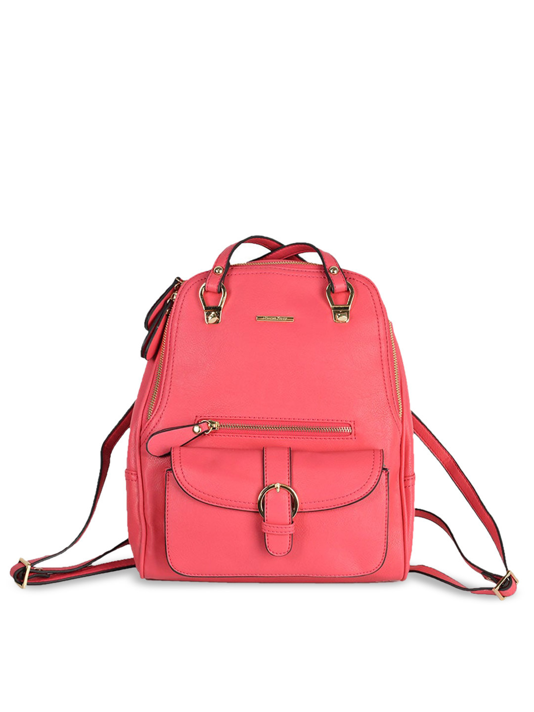 

Diana Korr Zip Closure Non-Padded Backpack, Pink
