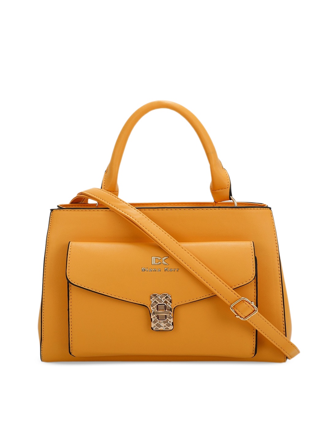 

Diana Korr Structured Handheld Bag, Yellow