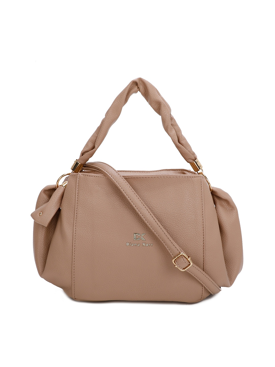 

Diana Korr Structured Handheld Bag With Tasselled, Khaki